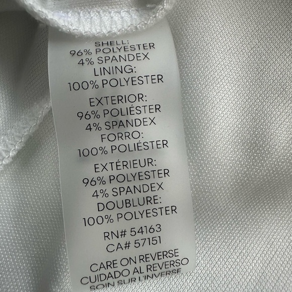 🆕Calvin Klein Ivory Petal Sleeve Dress - Picture 13 of 17